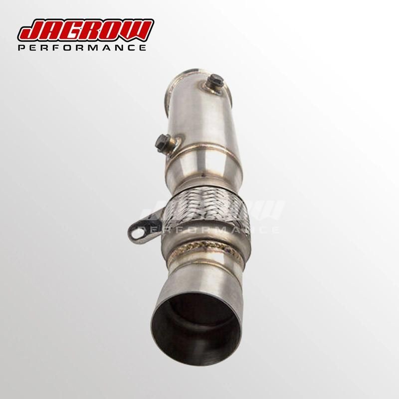 Stainless Steel Catless Downpipe Upgrade BMW F10 F11 F15 F07 535I F12 F13 640I E70 E71 X5 X6