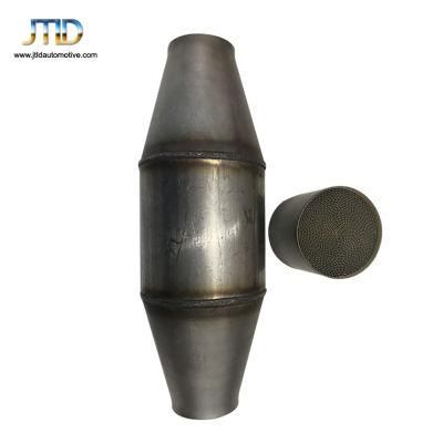 High Flow Universal Racing Sport Honeycomb Ceramic / Metallic Catalyst Catalytic Converters