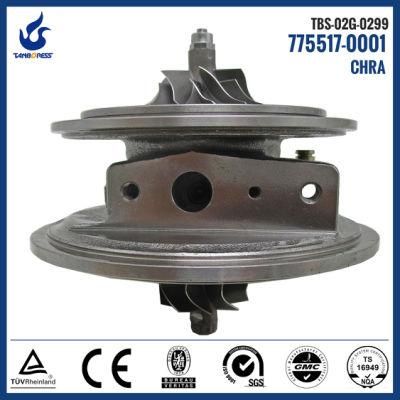 Turbocharger cartridge for Audi A3 1.6 TDI CAYC 105 HP 775517-0001 775517-1 turbo