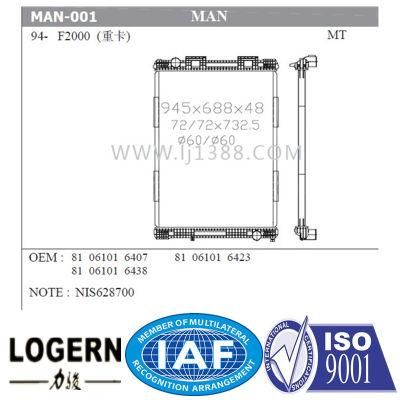 Auto Spare Part Man Radiator for F2000&prime;94-00 Mt 81061016407