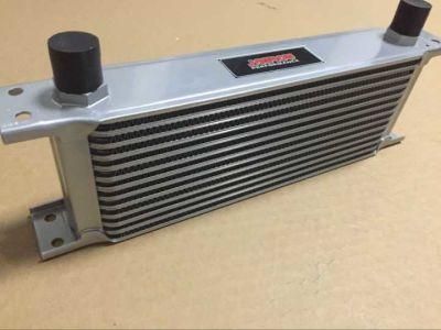 Jagrow Performance Silver Oil Cooler 13&#160; Row with 330mm Length