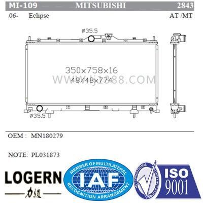Car Parts Radiator for Mitsubishi Eclipse&prime;06- Mt Dpi: 2843