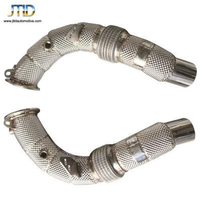304 Ss Performance Exhaust System for BMW F10 M5 with Heat Shield