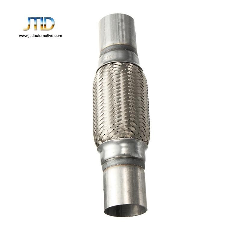 Heavy Duty Stainless Steel Elbow Connector Flex Pipe Universal Exhaust Flexpipe with Nipple