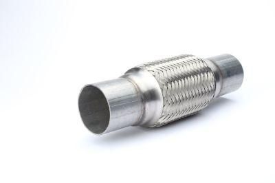 Stainless Steel Auto Exhaust Flexible Pipe with Nipple 2&quot;X6&quot;-10&quot;