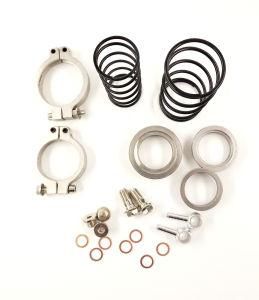 New 38mm Silvery Tial Wastegate Mvs with V-Band and Flanges Mv-S
