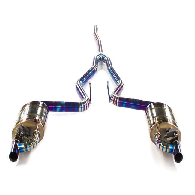Titanium Exhaust Catback System for Ford Mustang 2.3t with Valve
