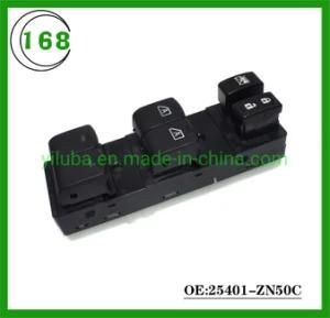 New Power Window Master Control Switch Driver Side Left 25401-Zn50c for Nissan Altima 2007-2012