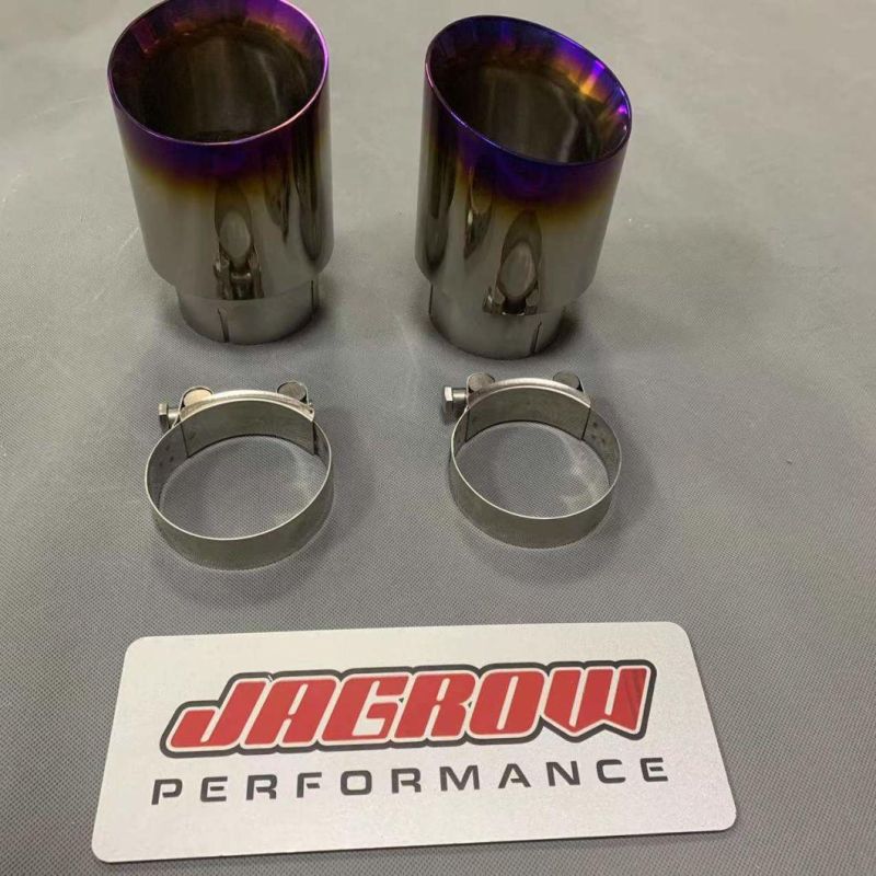 Universal Exhaust System Titanium Muffler Tail Exhaust Tips