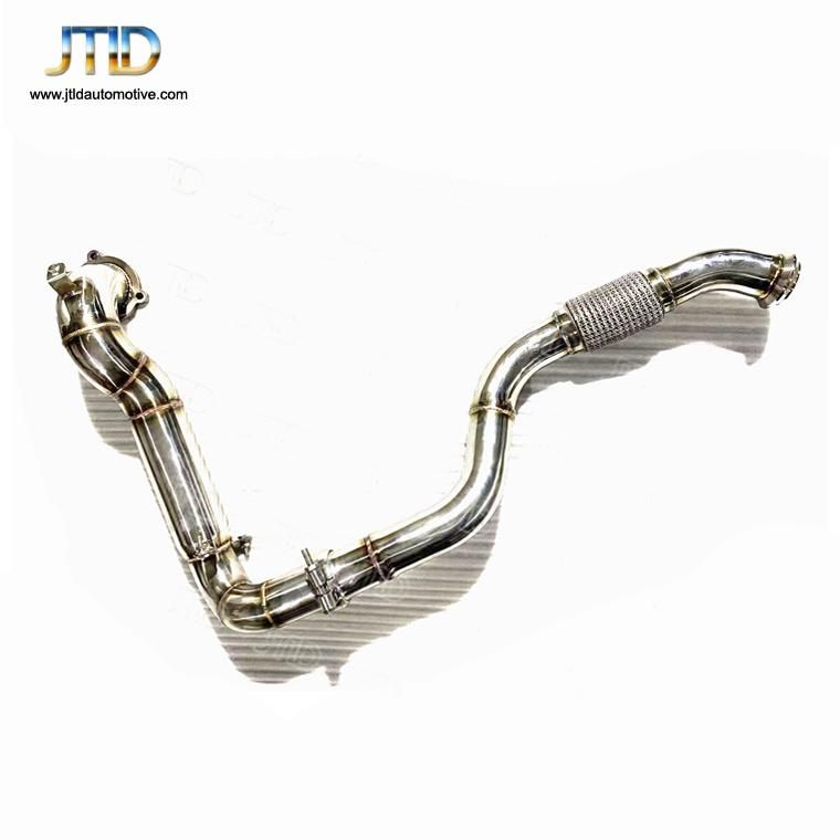 Hot Sale Performance Exhaust Downpipe with Clamp for Benz Cla250