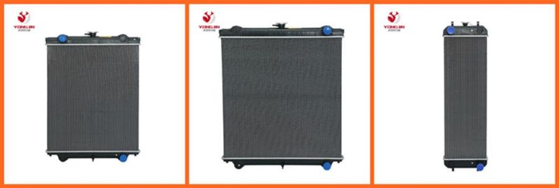 Excavator Radiator Hitachi 200-6 Cooling System for Construction Machinery