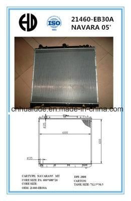 Good Quality Aluminum Brazed Car Radiator for Navara Oe: 21460-Eb30A
