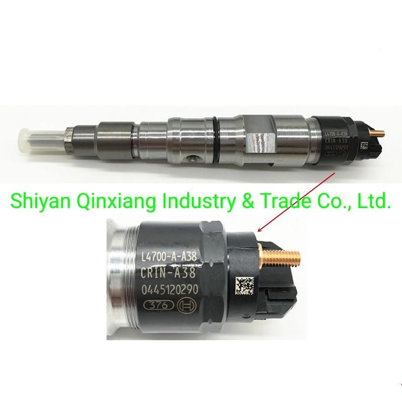 Original Yuchai Diesel Engine Part Fuel Injector 0445120290 K2100-1112100-A38 0445120318