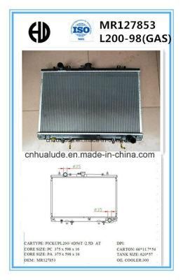 Car Radiator, Aluminum Radiator for L200 9 (MR127853)