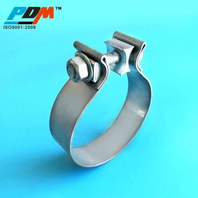 304 Stainless Steel Accuseal Exhaust Pipe Clamp for Automotive