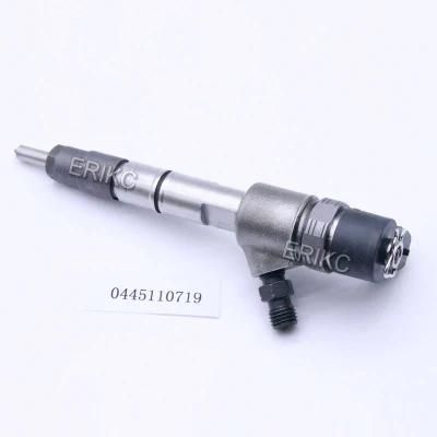 Erikc 0445110719 Spray Injector Cr Excavator Inyector 0 445 110 719 Diesel Fuel Nozzle Injector 1112100-E06 for Greatwall Hover H5