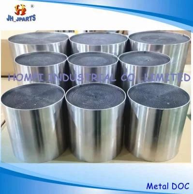 Euro5~6 Metal DPF Filter and Metal Honeycomb Substrate Catalytic Converters with Shell for Diesel Engine Exhaust System