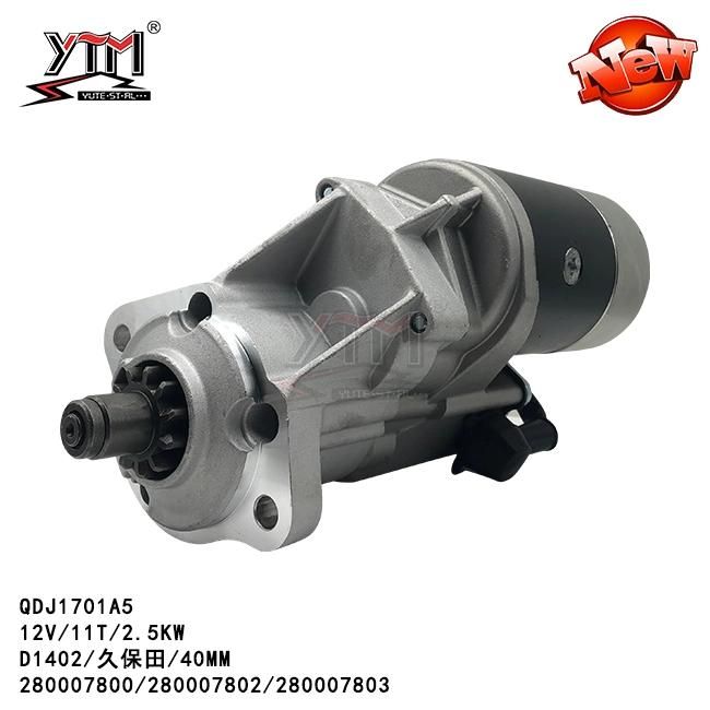 Factory 1j Starter Motor Cw/12V/11t/2.8kw Engine 1de Parts for Denso 1dz 128000-0970