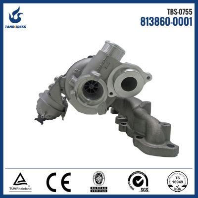 Turbocharger for Audi for Seat for Volkswagen ( VW ) GTD1244MVZ CLHA 813860-0001 813860-0002 750825-0001