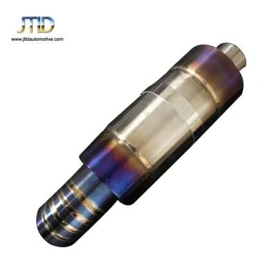 Universal Racing Titanium Burnt Blue Dolphin Style Turndown Exhaust Tips Mufflers