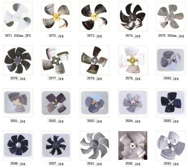 125mm - 800mm Metal Fan Blade