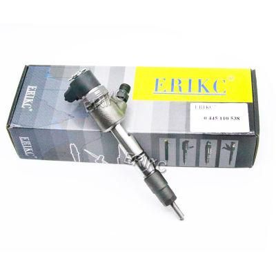 Erikc 0445110538 Fuel Common Rail Injector Assembly 0445 110 538 Diesel Pump Injector Assy 0 445 110 538