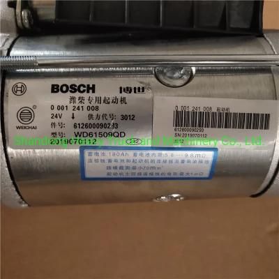 Brand New Original Sinotruk and Weichai Engine Starter Motor