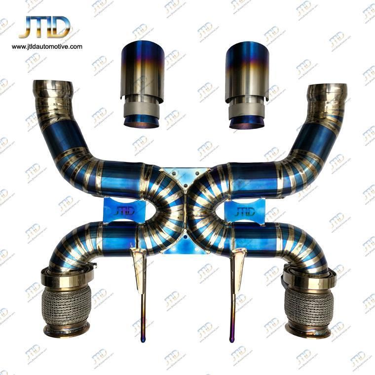 High Performance Titanium Exhaust Pipe Exhaust System for Mclaren 720s