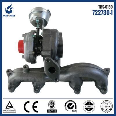 Turbocharger Audi Skoda Volkswagen ( VW ) GT1749V 722730 722730-0001