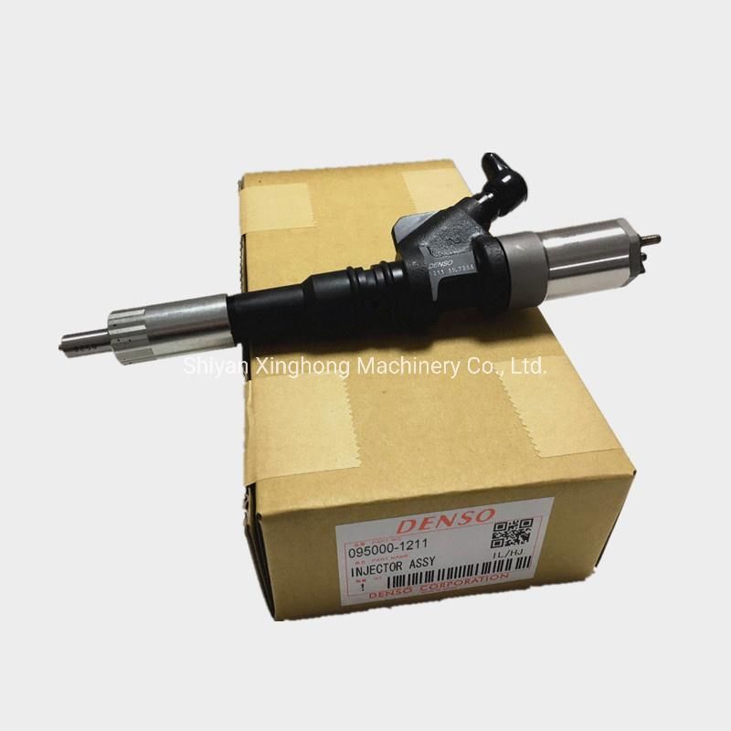 Denso Fuel Injector Assy 095000-1211 Excavator PC400-7 6D140