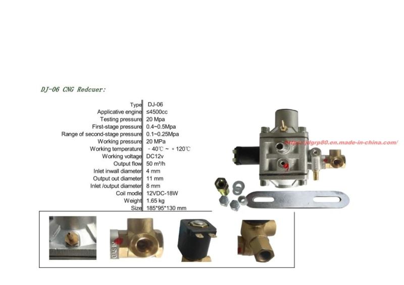 CNG LPG Reducer Regulator CNG LPG Conversion Kits