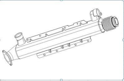Stainless Steel Egr Cooler for Cummins Isx 07-09 OEM: 2881747nx