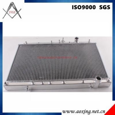 Hot Sale Aluminum Car Radiator for Mitsubishi Evo 1, 2, 3 Mt Auto Spare Part Engine Parts