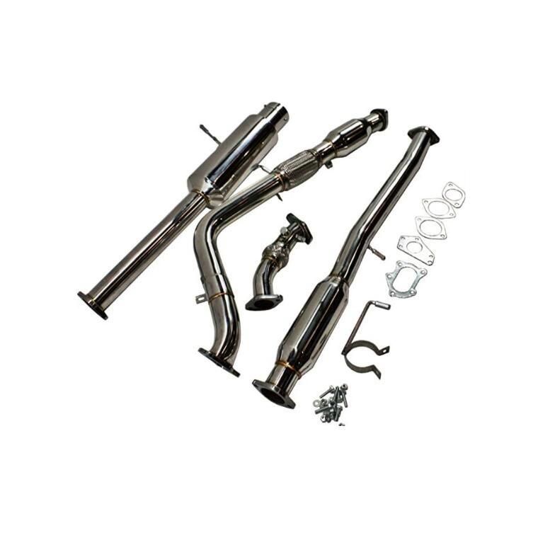 4.5 Inch Tip Turbo Cat Back Down up Pipe Exhaust for Subaru 02-07 Impreza Wrx Sti Gdgg Ej25