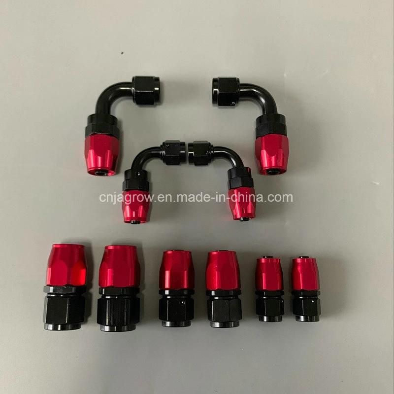 An6 An8 An10 Custom Aluminum Fitting Oil Cooler Hose End