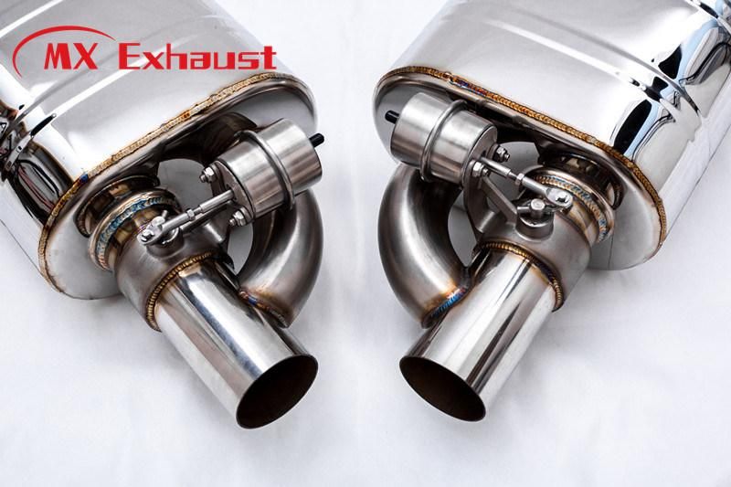 Hot Sales Car Accessories Exhaust Muffler with Vacuum Valve for Exhaust System