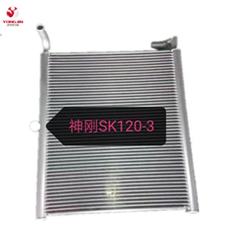Sk120-3 Hydraulic Oil Radiator for Excavator Part