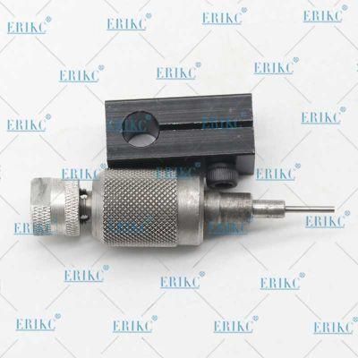 Erikc CRI Common Rail Fuel Injector Solenoid Valve Adjusting Shims Gap Armature Lift Measuring Tool E1024112 for Bosh 110 Series Injector