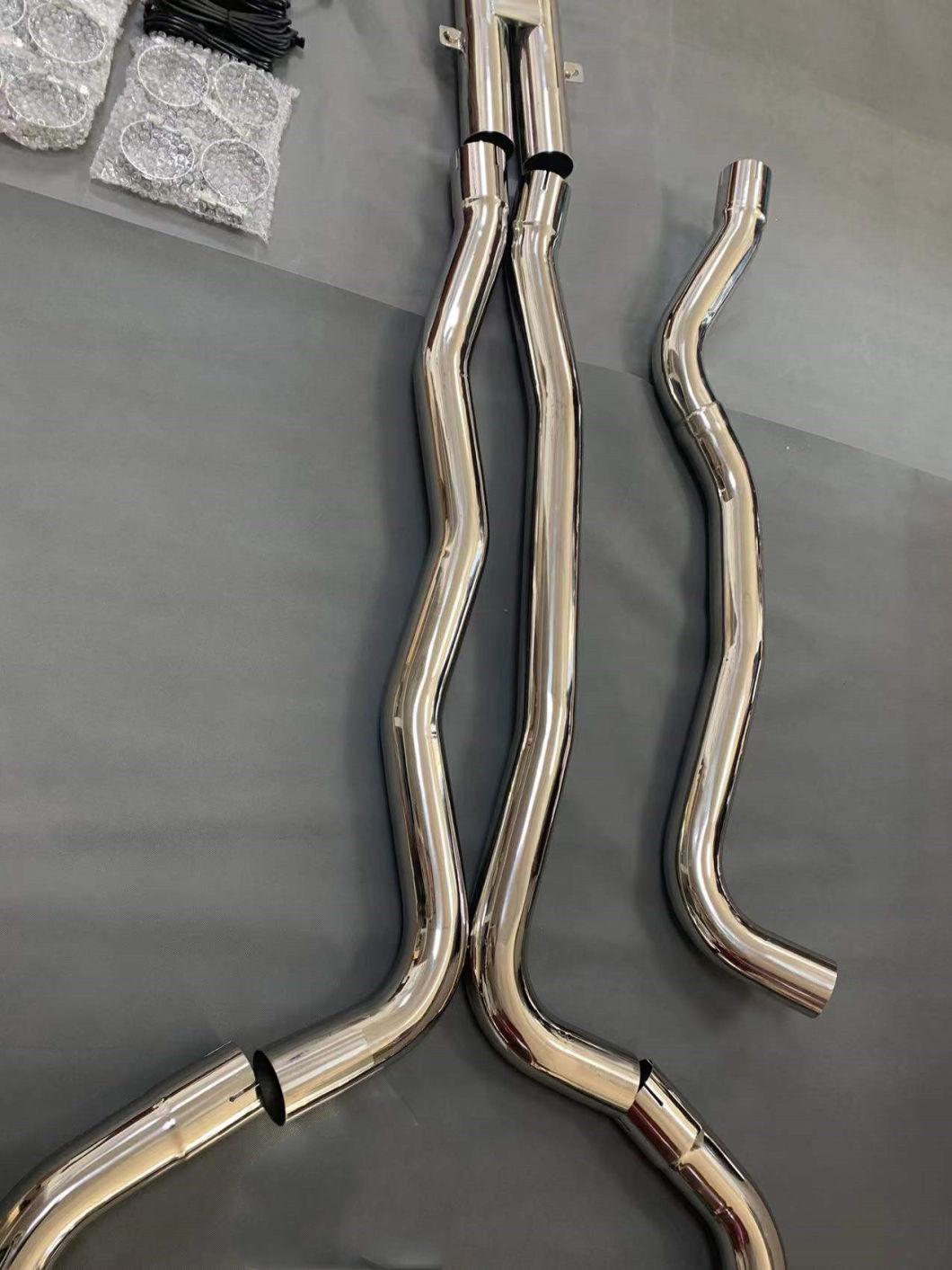 for Mercedes Benz C63 C63s Amg W205 M177 Exhaust System Custom Exhaust Catback Kit 2015 - 2020