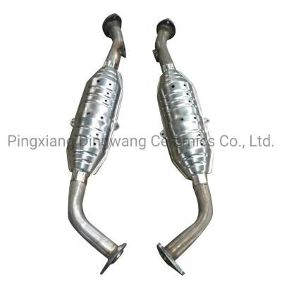 Exhaust Manifold Ternary Catalytic Converter Price for Toyota Land Cruiser