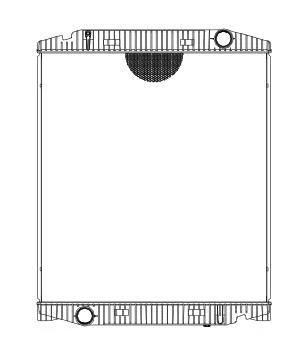 HD Truck Radiator for Iveco Stralis 02~ OEM: 41218266, 63330A
