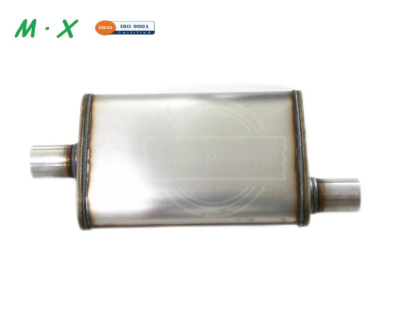 Hot Sale Stainless Steel Universal Performance Chamber Auto Parts Exhaust Silence Muffler