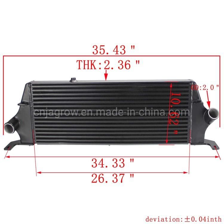 Front Mount Intercooler for Ford Focus Mk2 St225 Sedan 4-Door 2.5L 07- 10 (Generation 3)