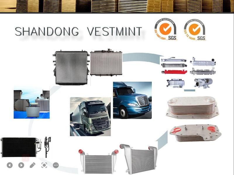 High Quality Competitive Price HD Truck Radiator for Man Kassbohrer Bus 00~ OEM: 83512103430, 69608A