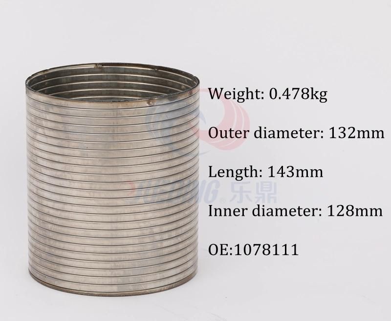 Truck Stainless Steel Performance OE 1078111 Flexible Pipe