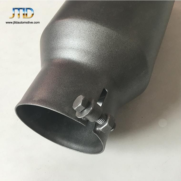 4" Inlet Exhaust Tip Black Coated Exhaust Tip Truck Exhaust Tip