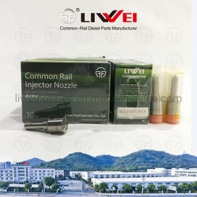 Liwei Brand Diesel Nozzle Dlla 143p 1619 Auto Fuel System Common Rail Diesel Injector Nozzle Dlla 143p1619 for 0 445 120 089