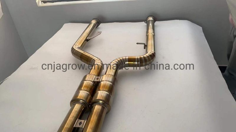 Performance Exhaust System Catback in Titanium Slip on Exhaust for BMW G80 M3 G82 M4
