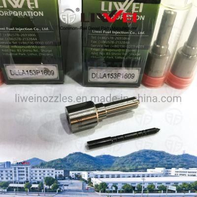 Liwei Brand Dlla153p1609 Common Rail Diesel Injector Nozzle Dlla 153p 1609 Auto Engine Nozzle for 0 445 110 277/278