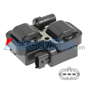 for Mercedes-Benz Ignition Coil 0001587803, 0001587303, A0001587303